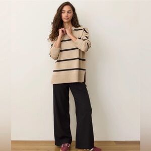 Marine Layer Allison Trouser Women’s XL Pants Tencel Wide Leg Pull On Stretch